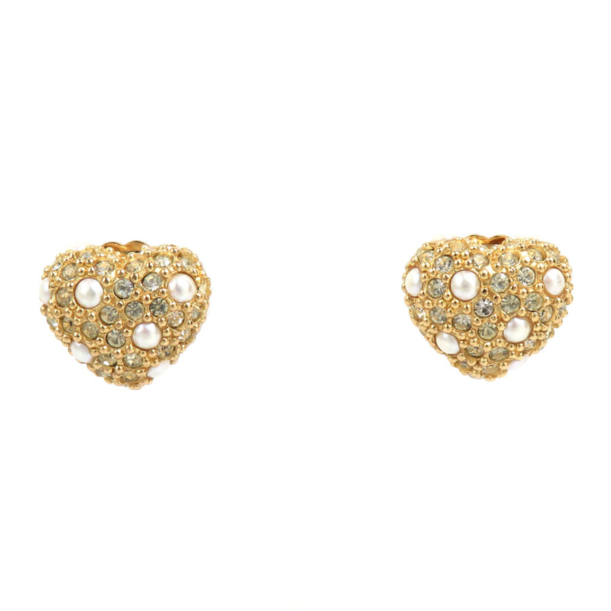 Christian Dior Women's Gold Metal Earrings, Free Shipping, R11086k